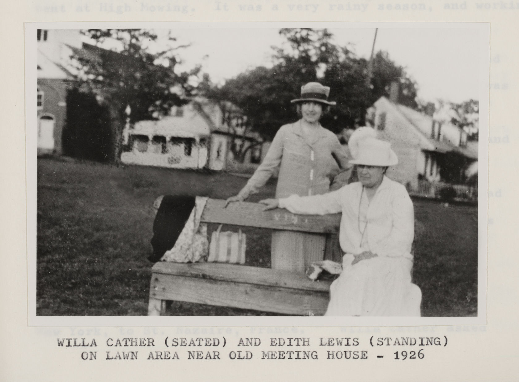 Edith Lewis and Willa Cather